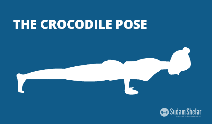 Crocodile pose