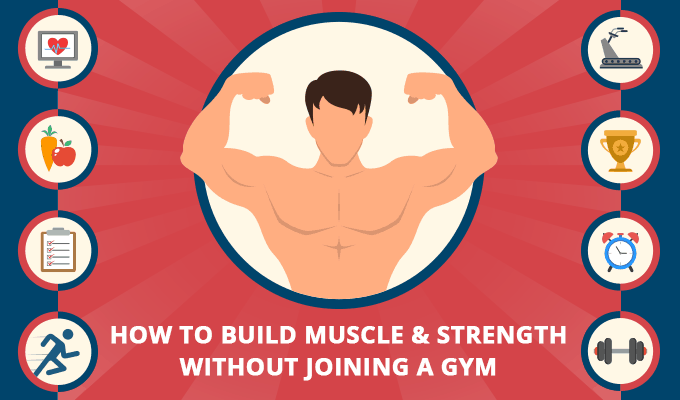 how to build body without gym